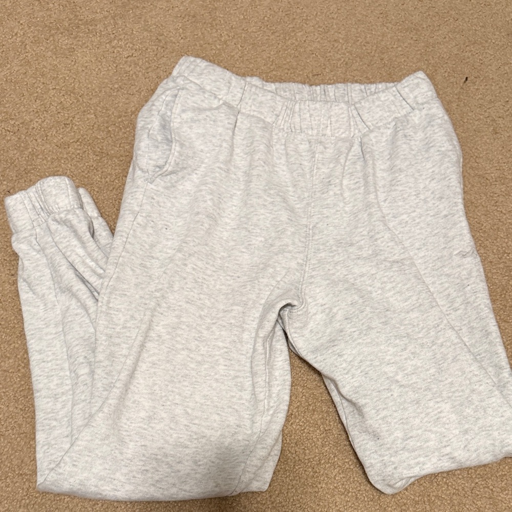 Hollister Light Gray Kids Joggers